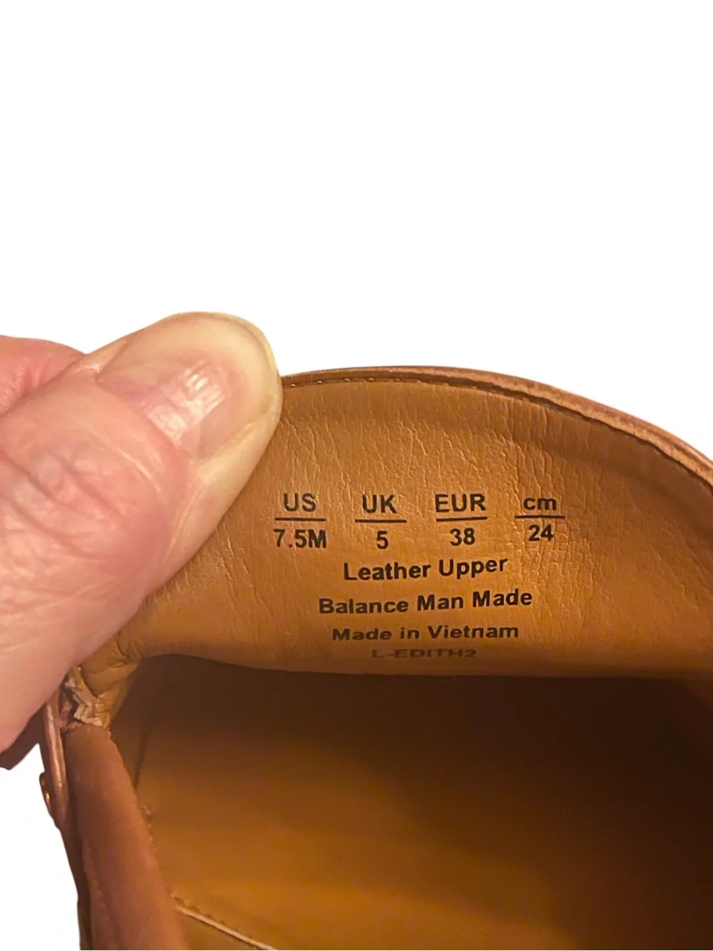Franco Sarto Brown Leather Penny Loafers SZ 7.5